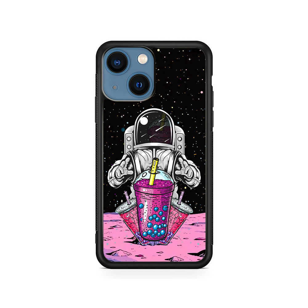 Astronaut and Bubble Ice iPhone 15 Plus Case