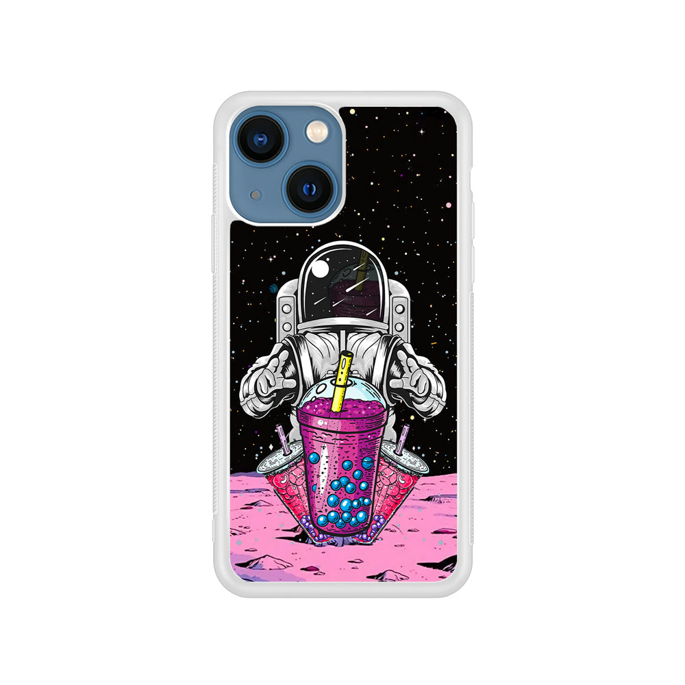 Astronaut and Bubble Ice iPhone 15 Plus Case