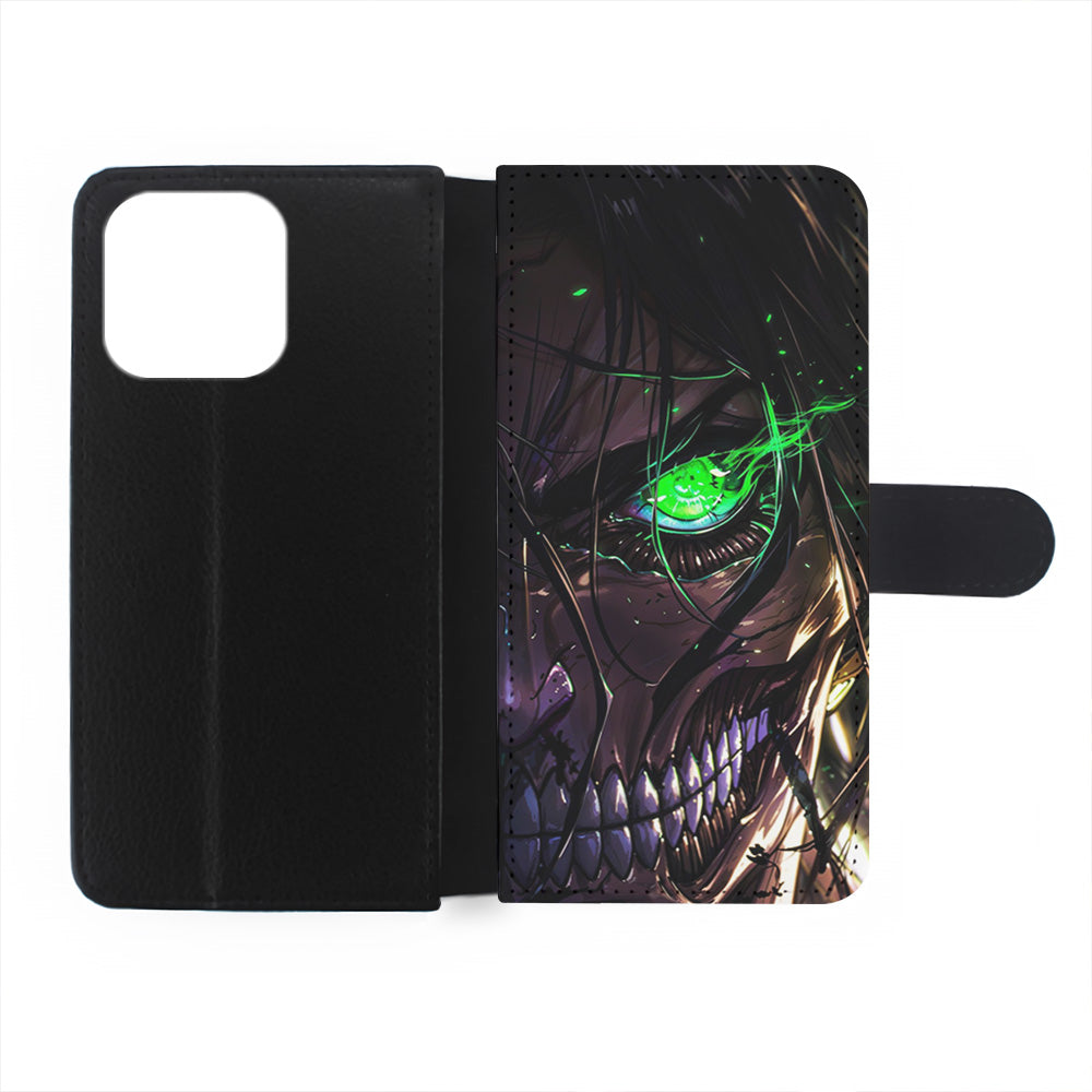 Attack on Titan Eren Face iPhone 15 Plus Case