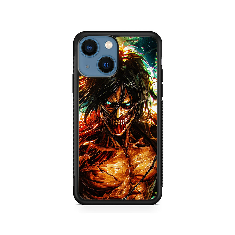 Attack on Titan Eren's Form iPhone 15 Plus Case