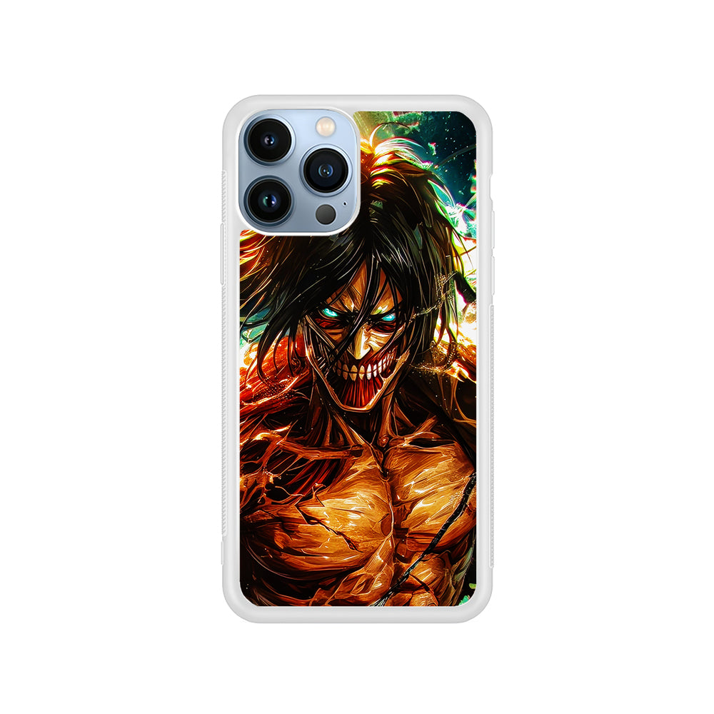 Attack on Titan Eren's Form iPhone 15 Pro Case