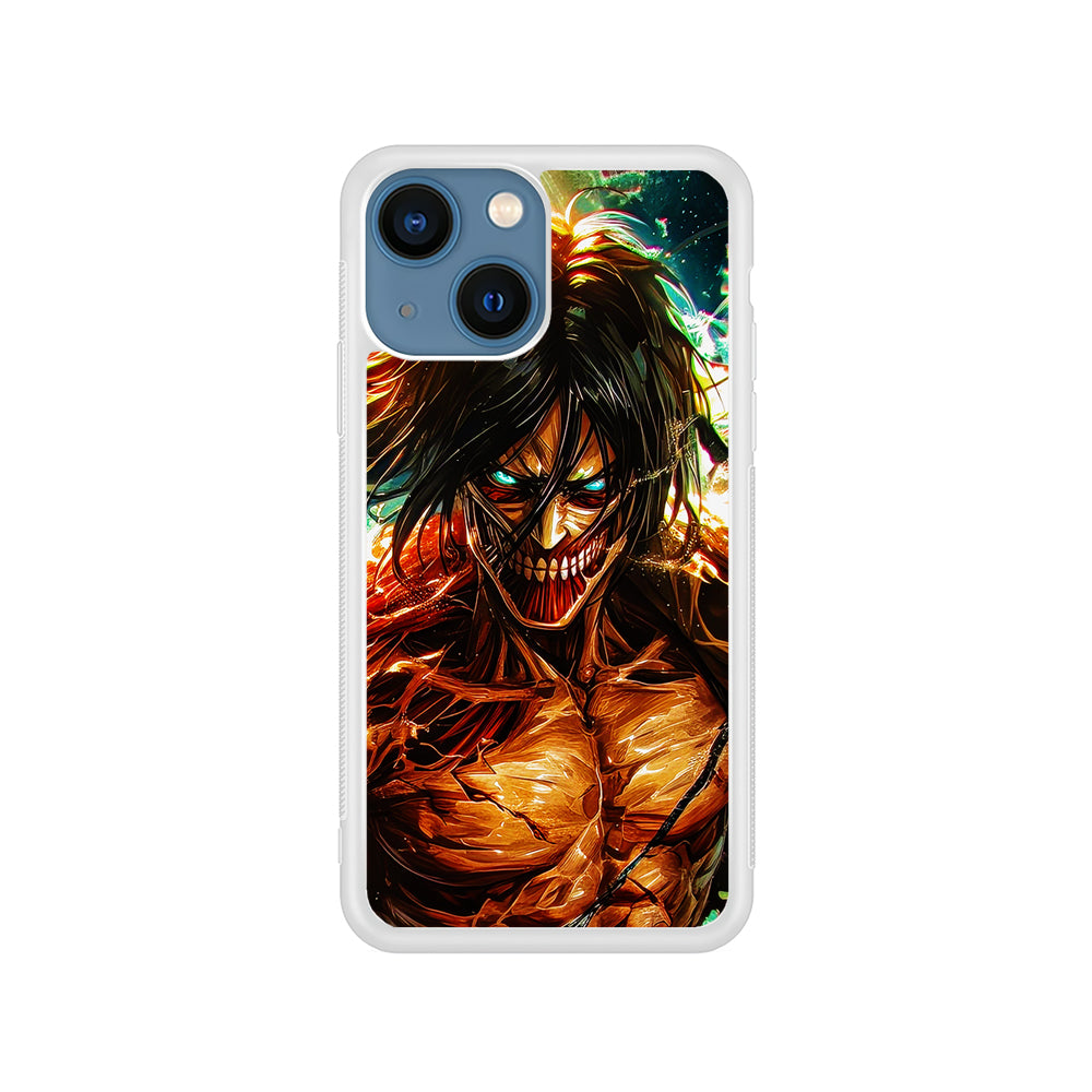 Attack on Titan Eren's Form iPhone 15 Plus Case