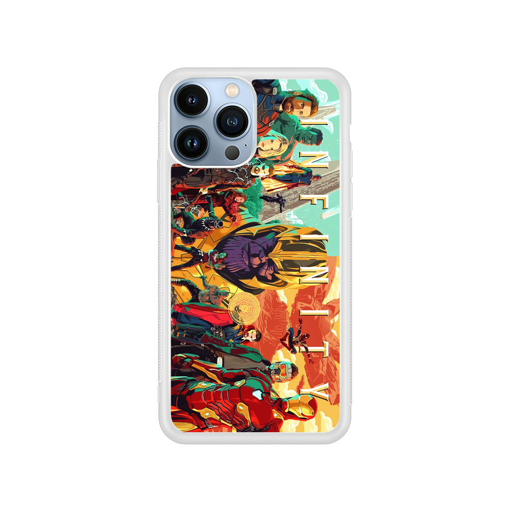 Avenger Infinity All Character iPhone 14 Pro Case