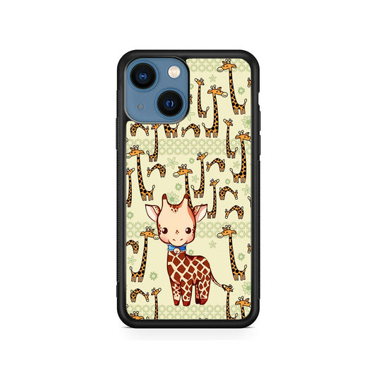 Baby Giraffe Adventure Ground iPhone 15 Plus Case