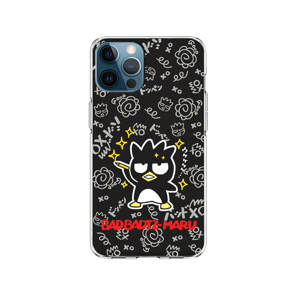 Badtz Maru Sanrio Black iPhone 14 Pro Case