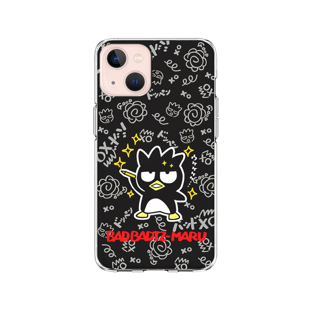 Badtz Maru Sanrio Black iPhone 15 Plus Case