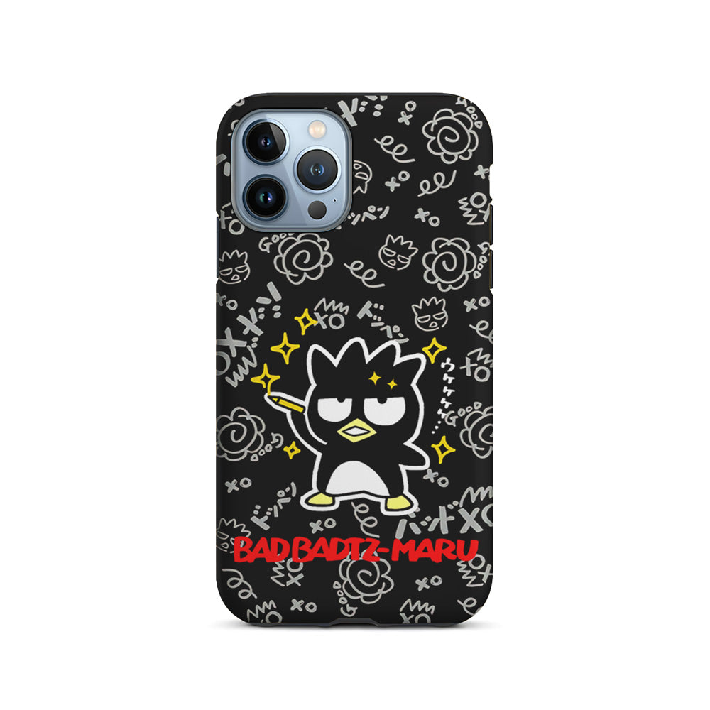 Badtz Maru Sanrio Black iPhone 14 Pro Case