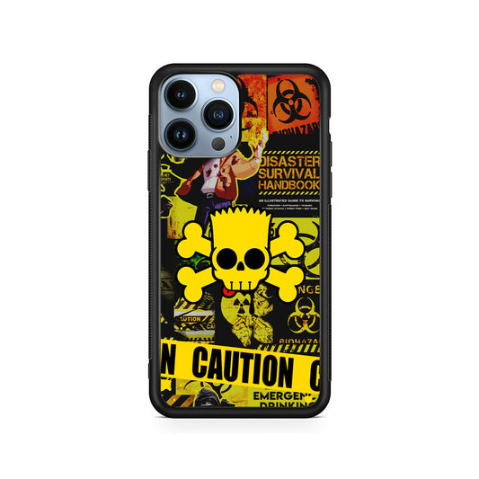 Bart Pirate Emergency Survival iPhone 15 Pro Case