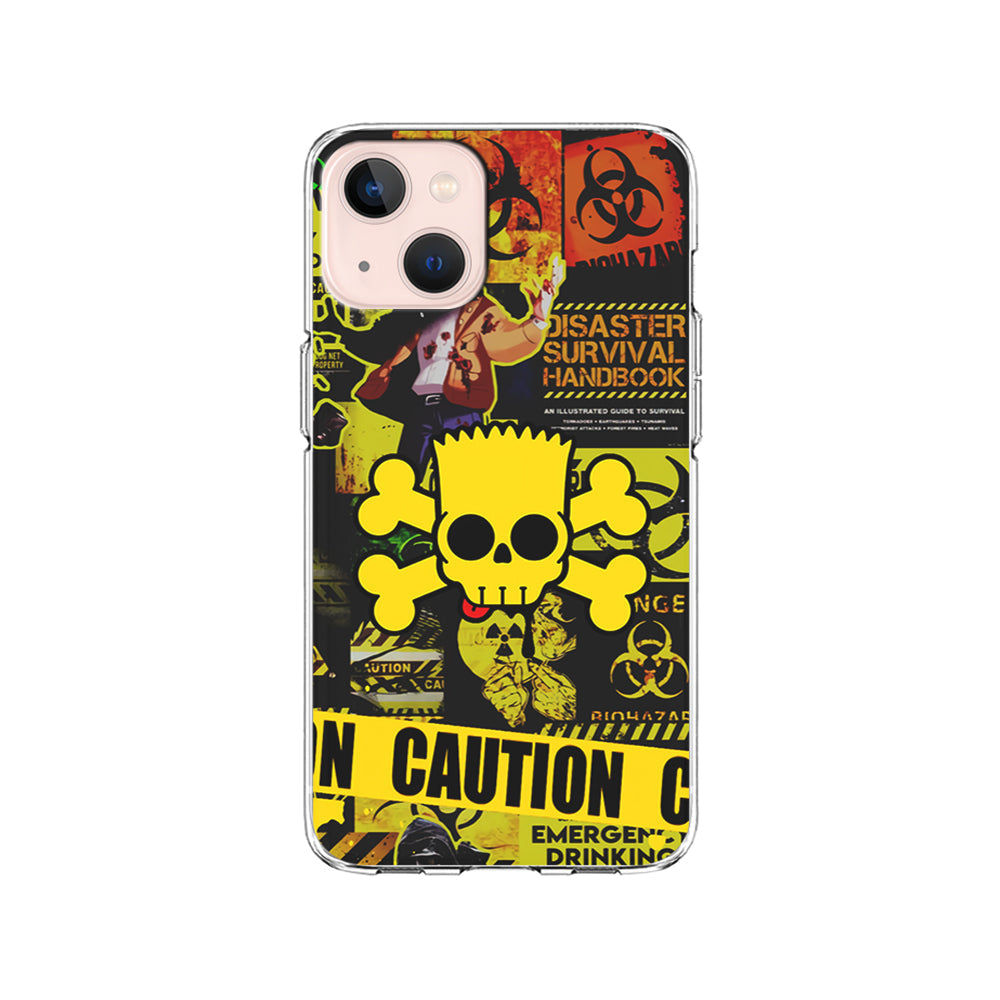 Bart Pirate Emergency Survival iPhone 15 Plus Case