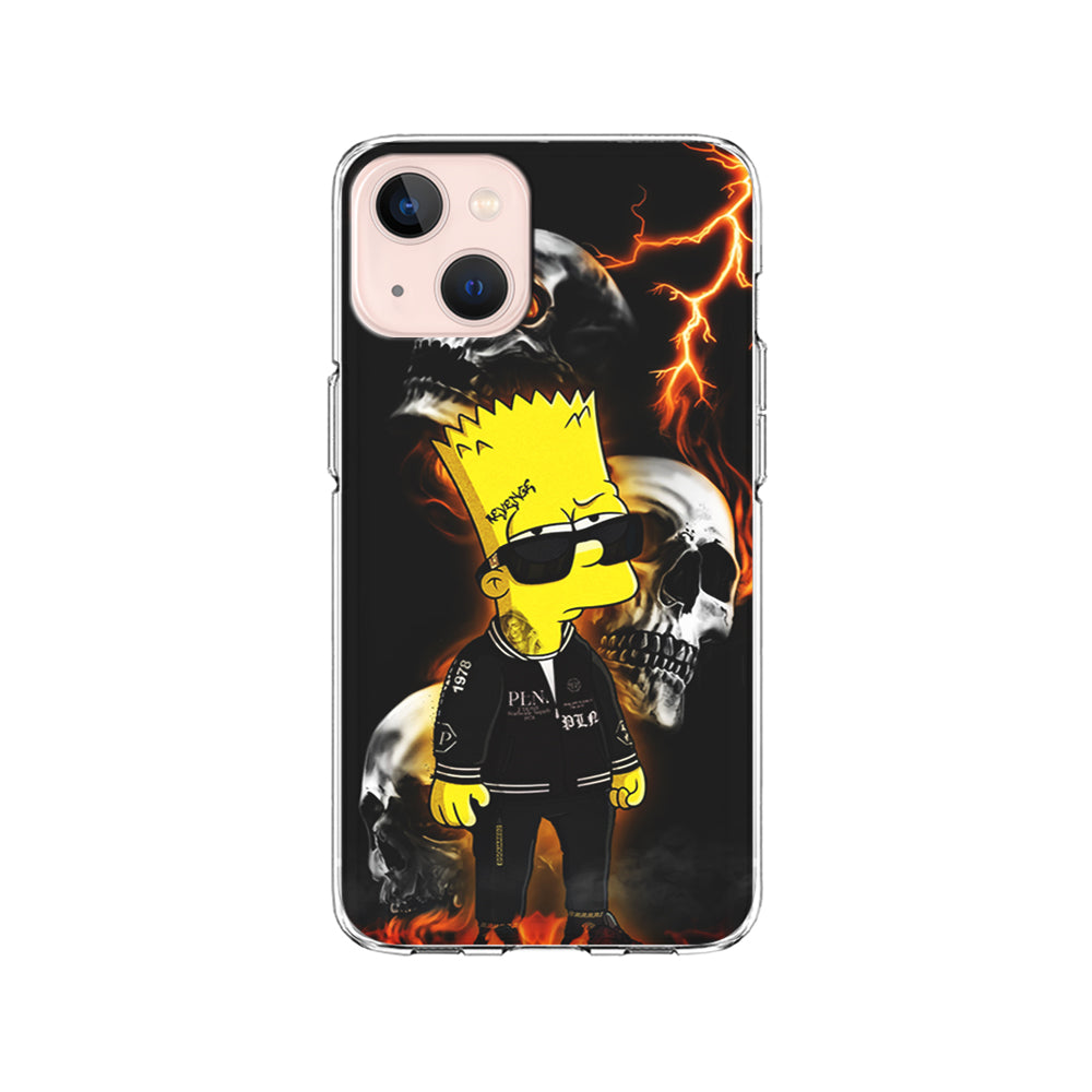 Bart Simpson Bad Boy iPhone 15 Plus Case