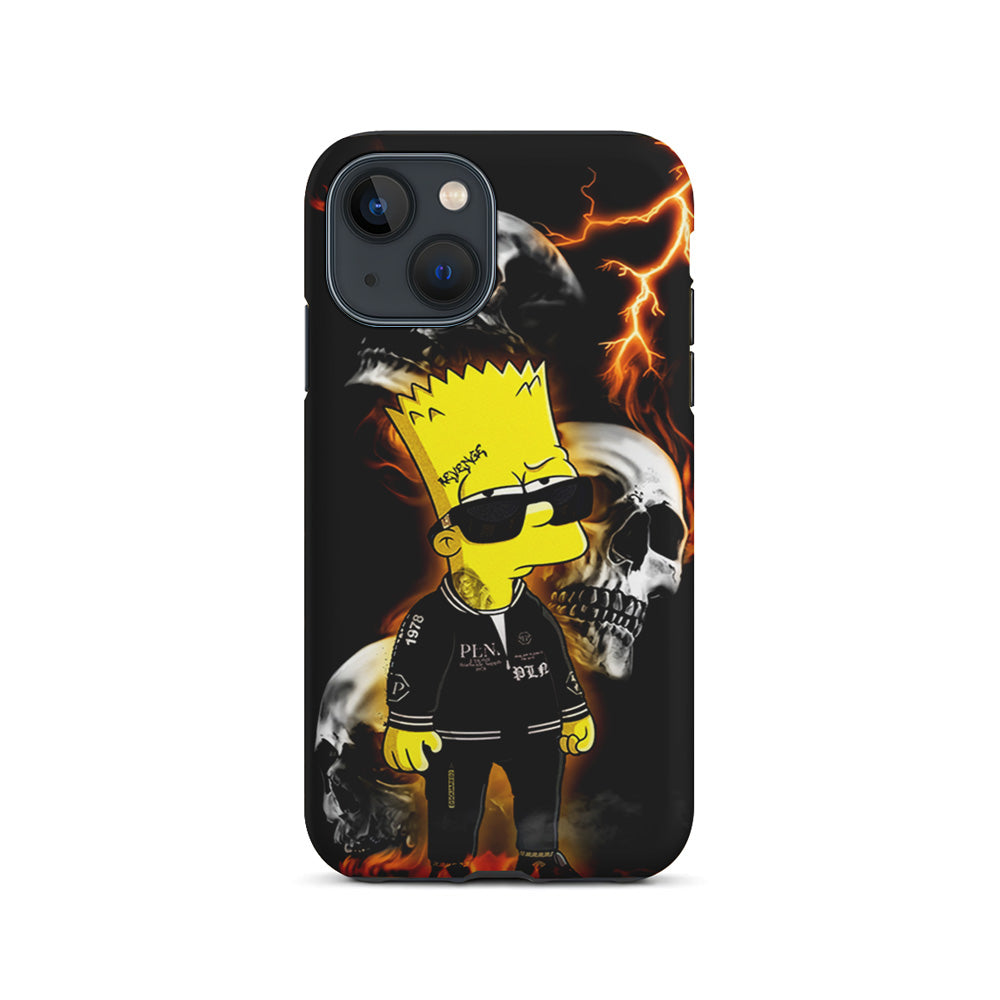 Bart Simpson Bad Boy iPhone 15 Plus Case