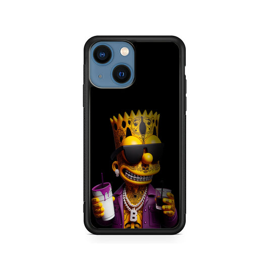 Bart Simpson The Rapper iPhone 15 Plus Case