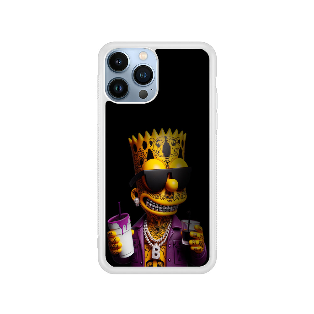 Bart Simpson The Rapper iPhone 15 Pro Case