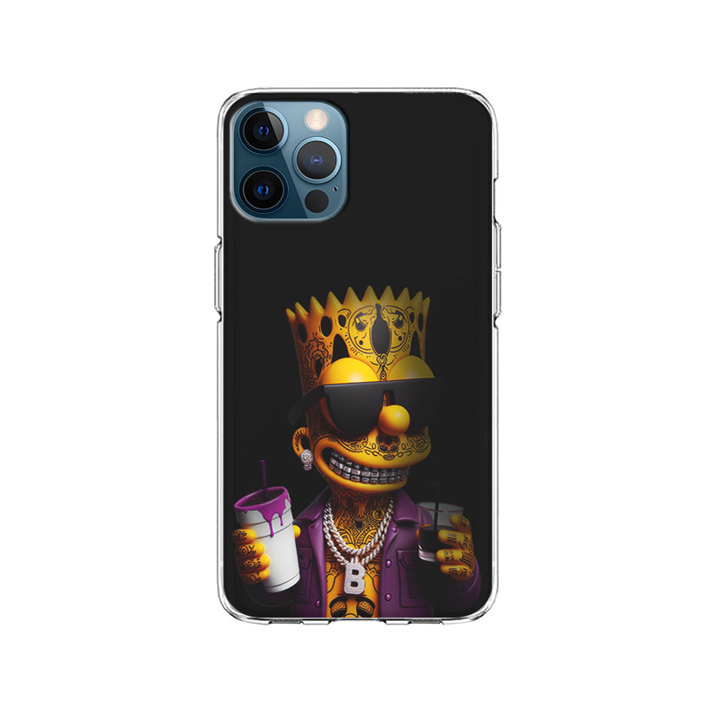 Bart Simpson The Rapper iPhone 15 Pro Case