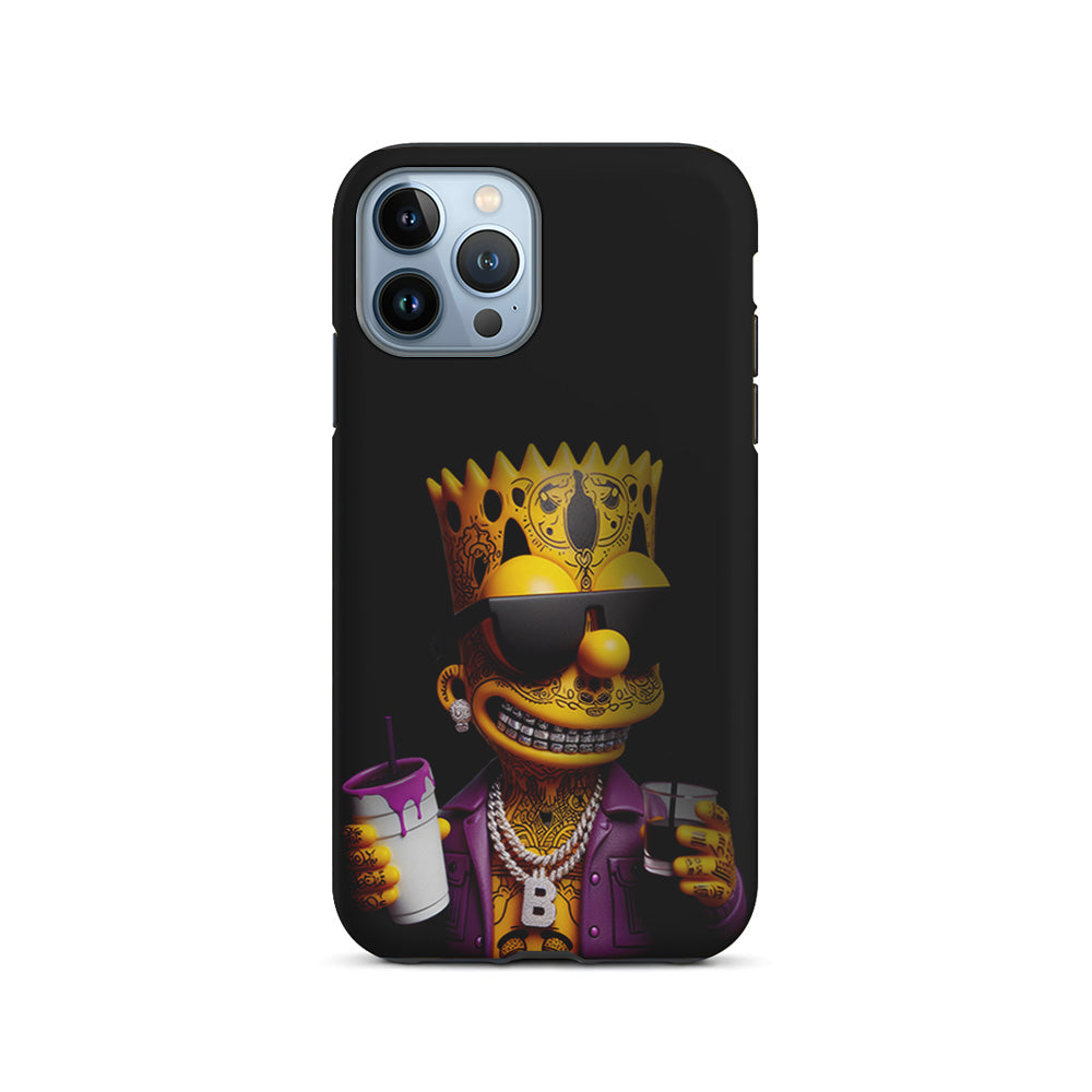 Bart Simpson The Rapper iPhone 15 Pro Case