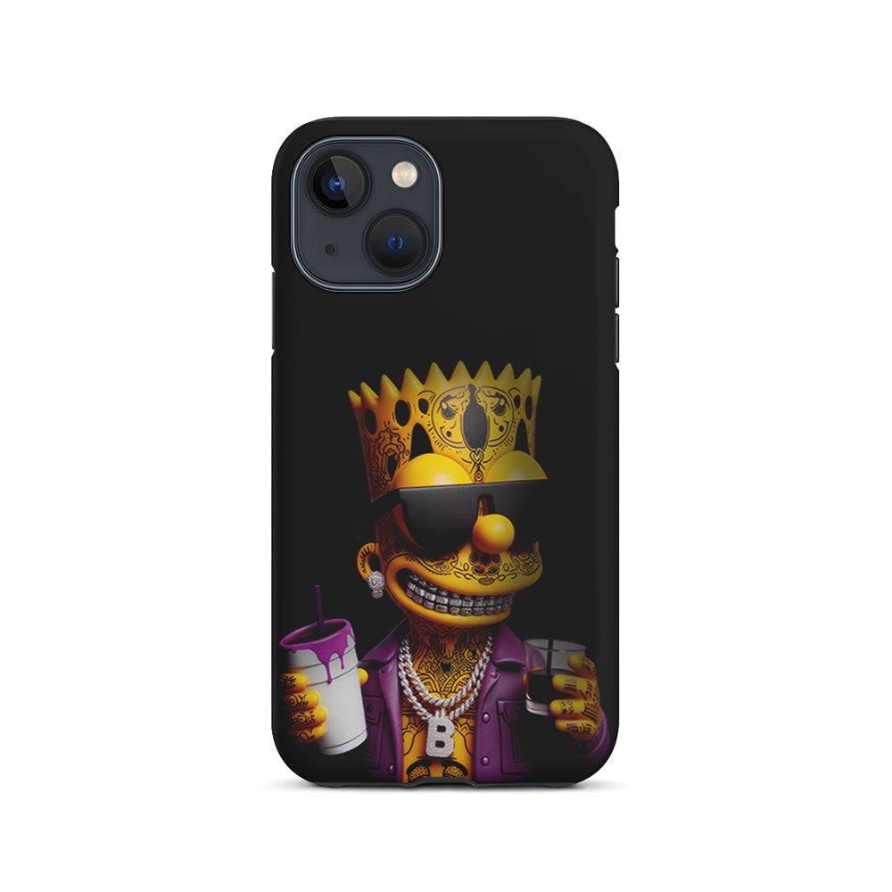 Bart Simpson The Rapper iPhone 15 Plus Case