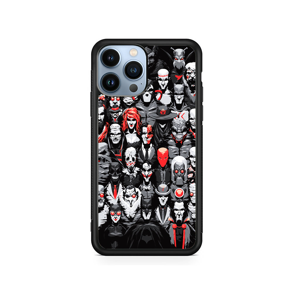 Batman Villains Character iPhone 14 Pro Case