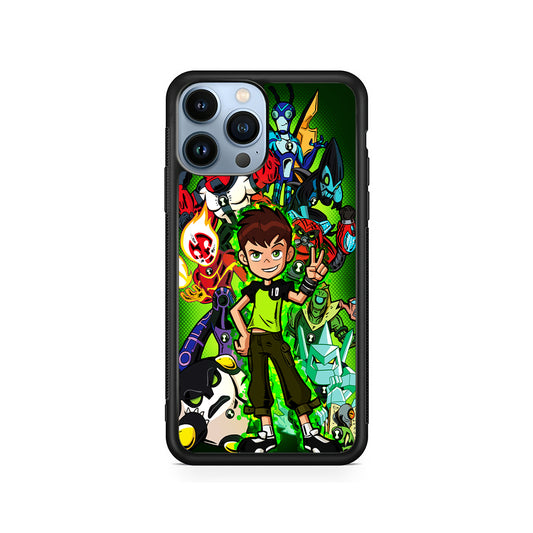 Ben 10 and All Alien iPhone 15 Pro Case