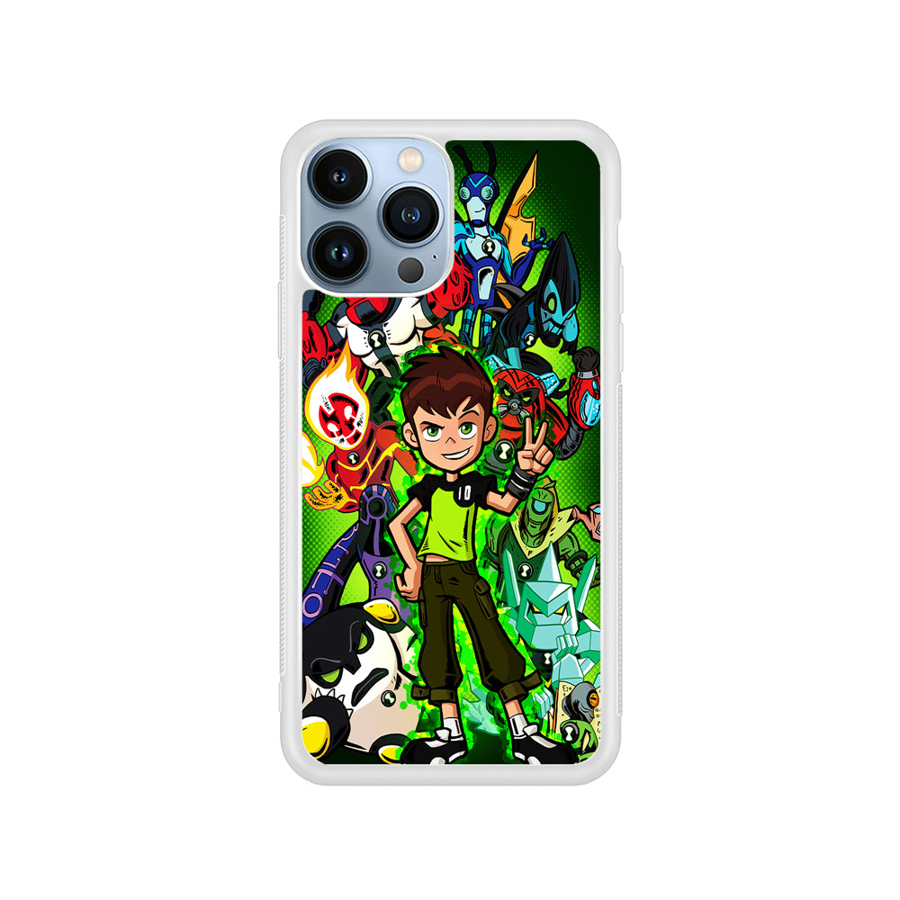 Ben 10 and All Alien iPhone 15 Pro Case