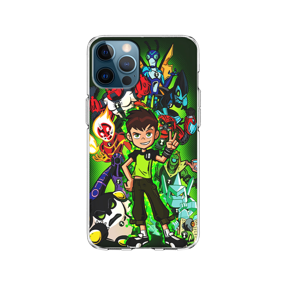 Ben 10 and All Alien iPhone 15 Pro Case