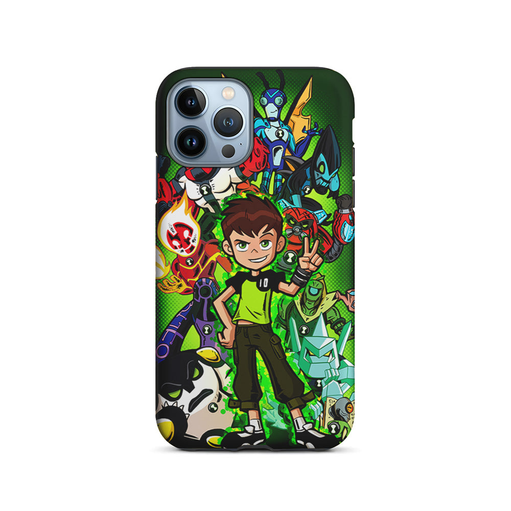 Ben 10 and All Alien iPhone 15 Pro Case