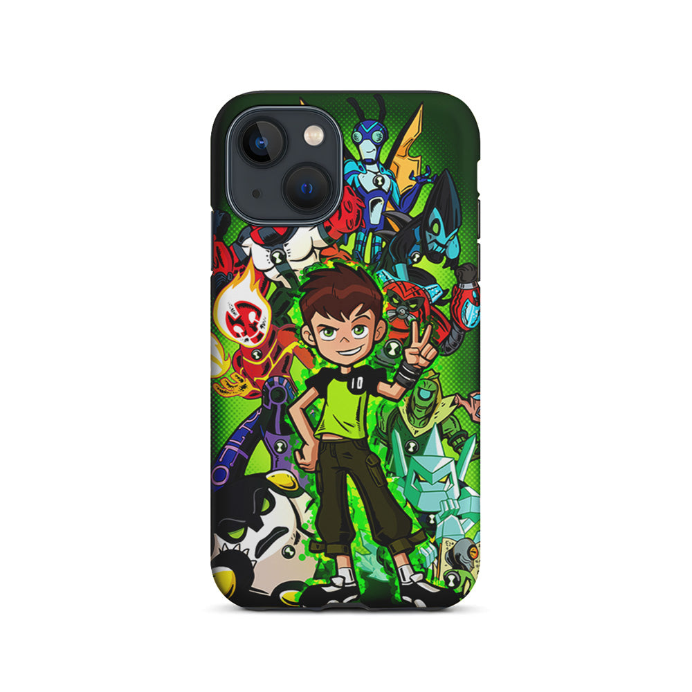 Ben 10 and All Alien iPhone 15 Plus Case