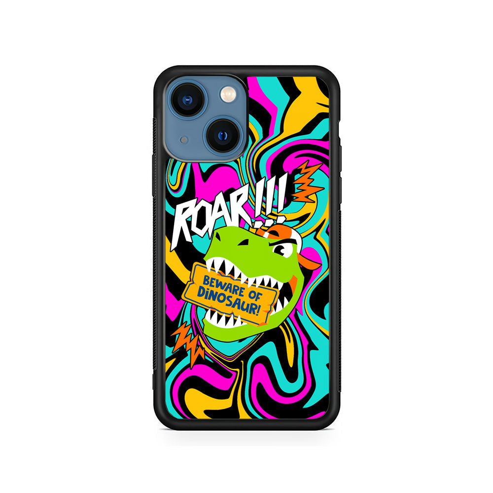 Beware from Dinosaur Roar iPhone 15 Plus Case