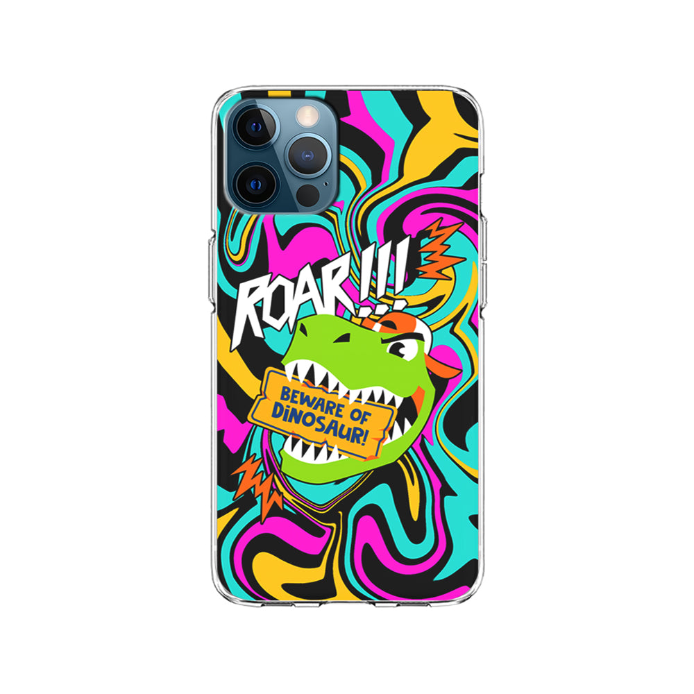 Beware from Dinosaur Roar iPhone 15 Pro Case