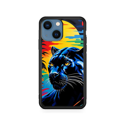 Black Panther At Dusk iPhone 15 Plus Case