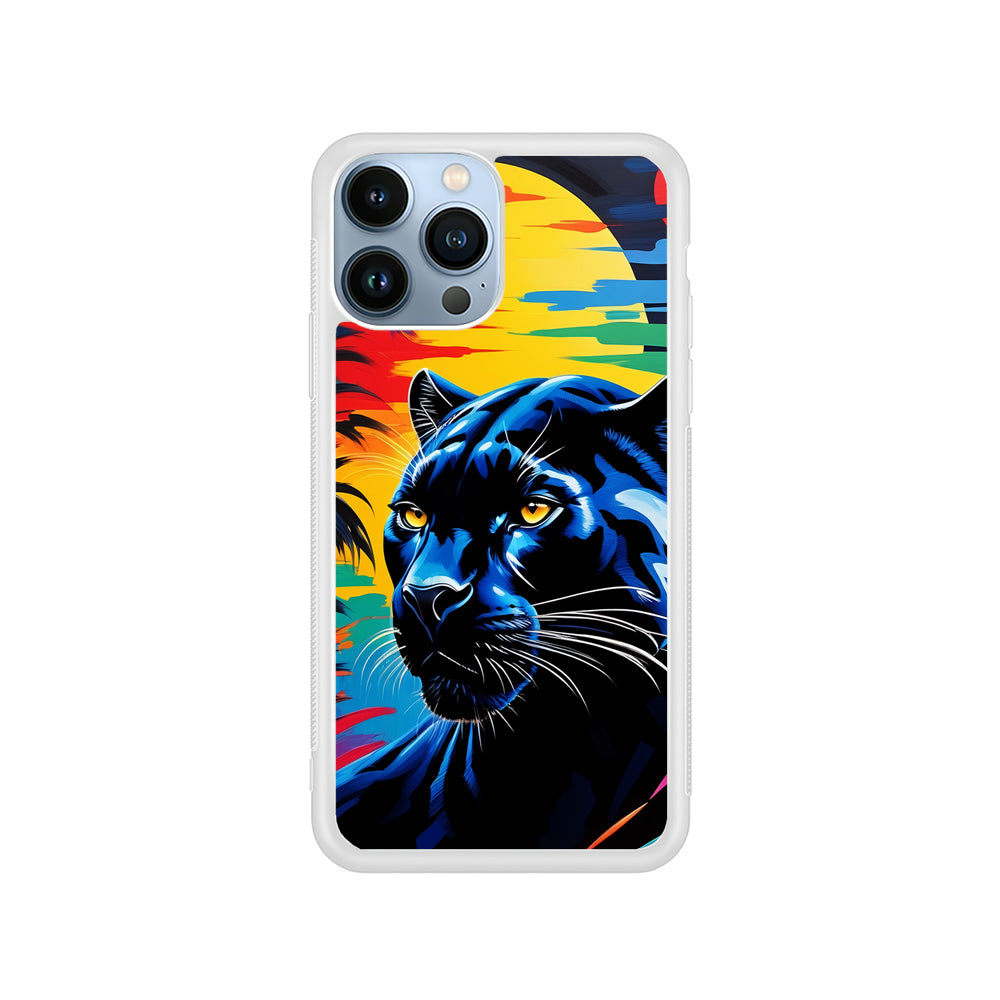 Black Panther At Dusk iPhone 15 Pro Case