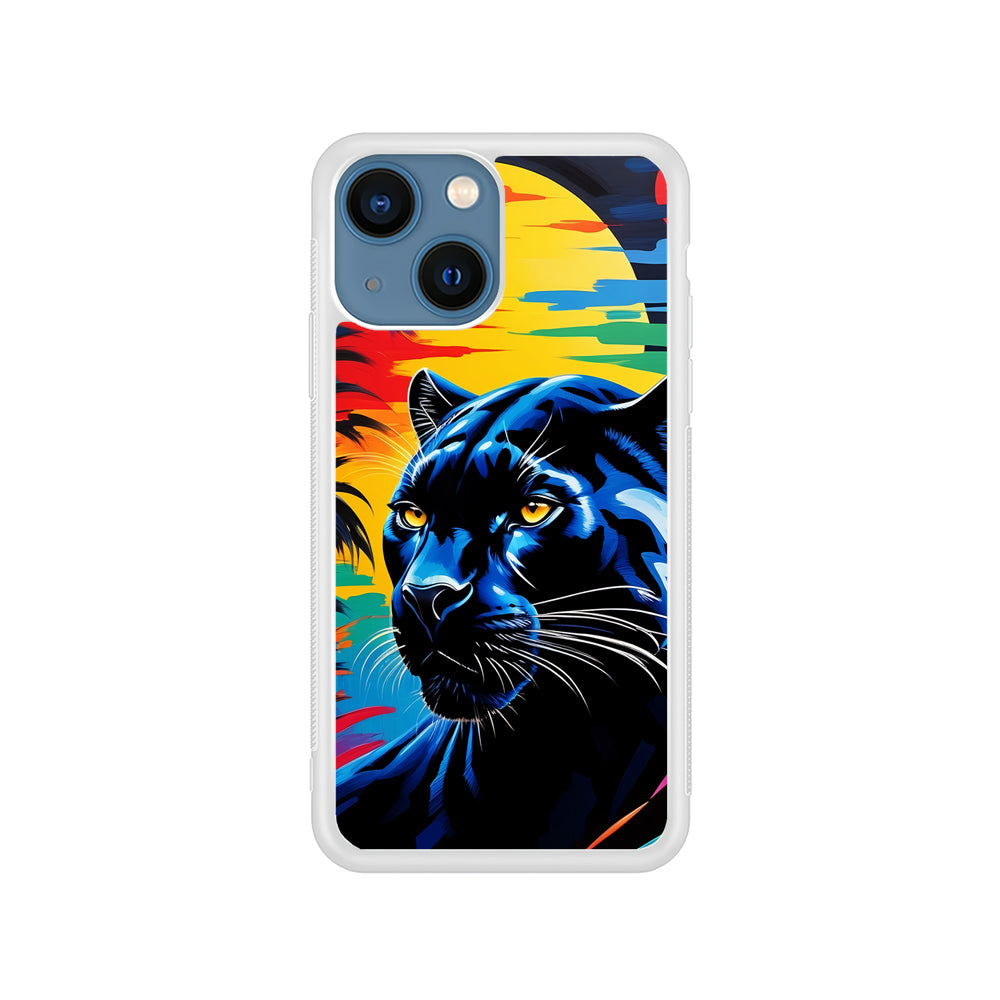 Black Panther At Dusk iPhone 15 Plus Case