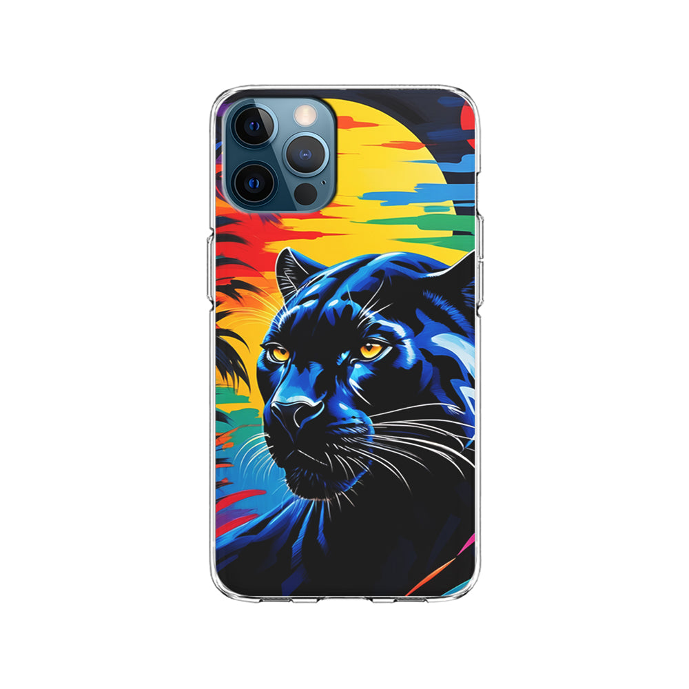 Black Panther At Dusk iPhone 15 Pro Case