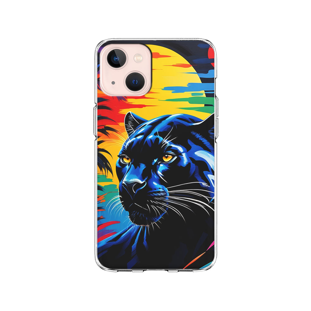 Black Panther At Dusk iPhone 15 Plus Case