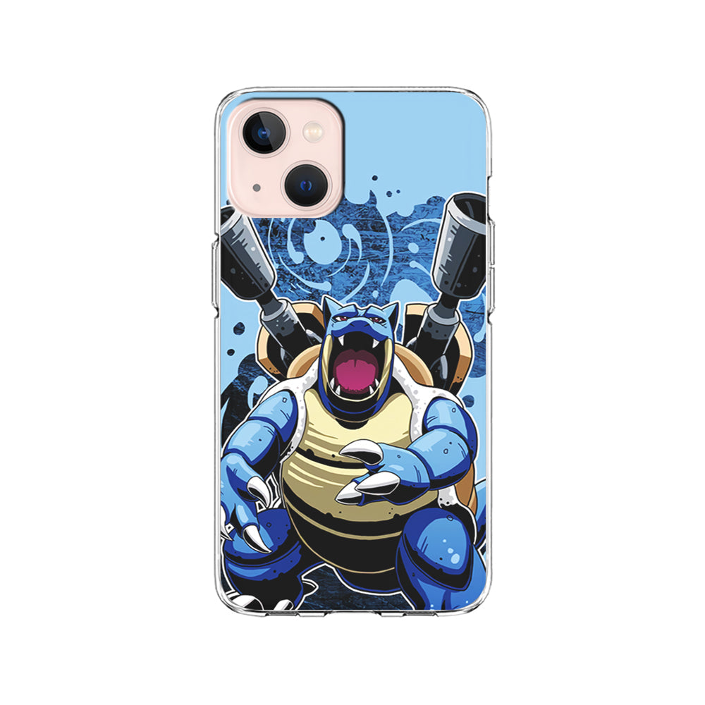 Blastoise Pokemon iPhone 15 Plus Case