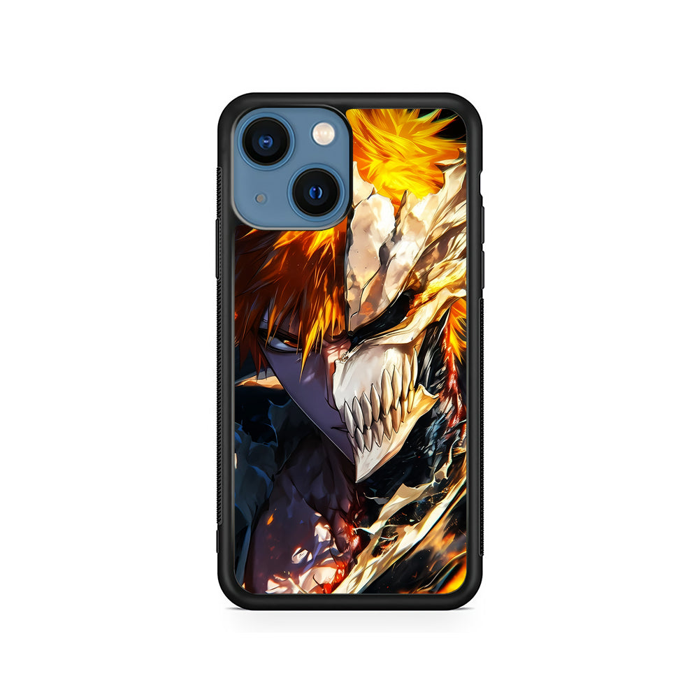 Bleach Ichigo Kurosaki Half Mask iPhone 15 Plus Case