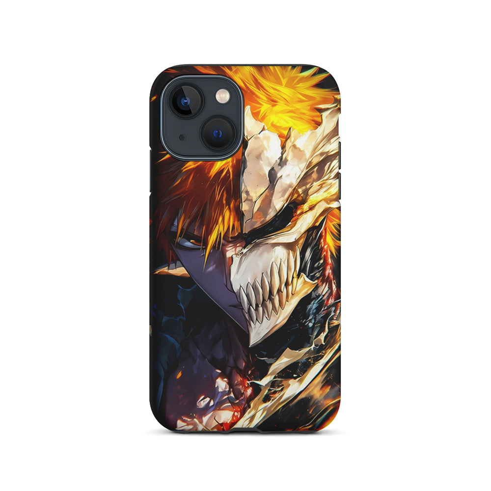 Bleach Ichigo Kurosaki Half Mask iPhone 15 Plus Case