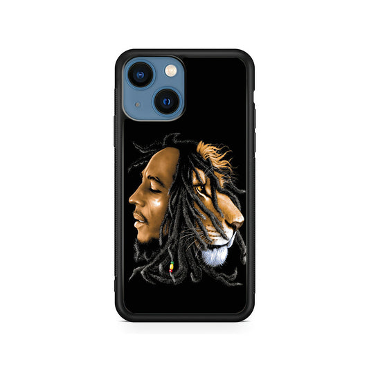 Bob Marley Lion Art iPhone 15 Plus Case