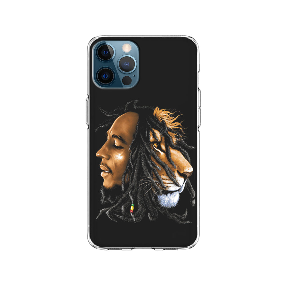 Bob Marley Lion Art iPhone 14 Pro Case