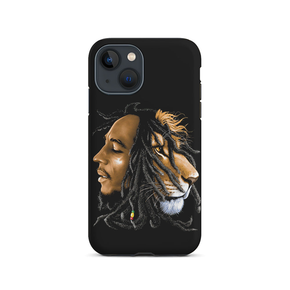 Bob Marley Lion Art iPhone 15 Plus Case