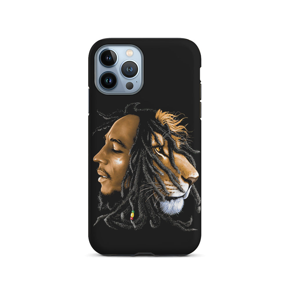 Bob Marley Lion Art iPhone 14 Pro Case