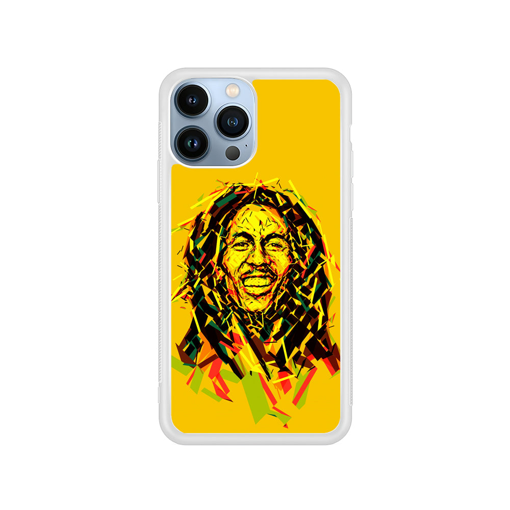 Bob Marley Pop Art Reggae iPhone 14 Pro Case