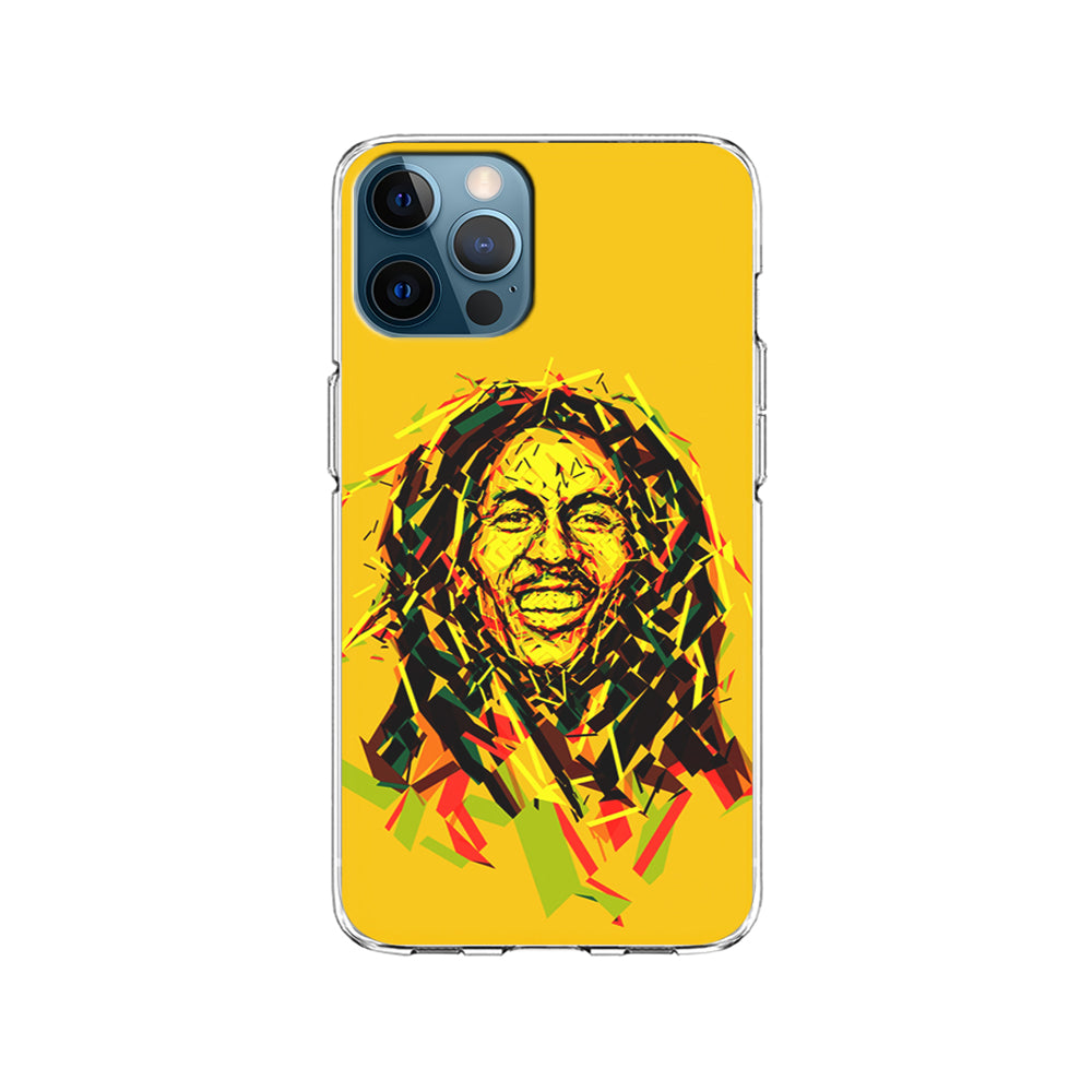 Bob Marley Pop Art Reggae iPhone 14 Pro Case