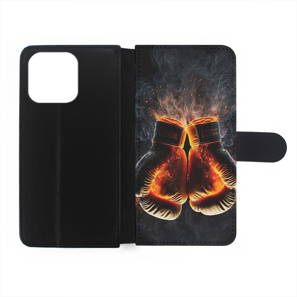 Boxing Gloves In Fire iPhone 15 Plus Case