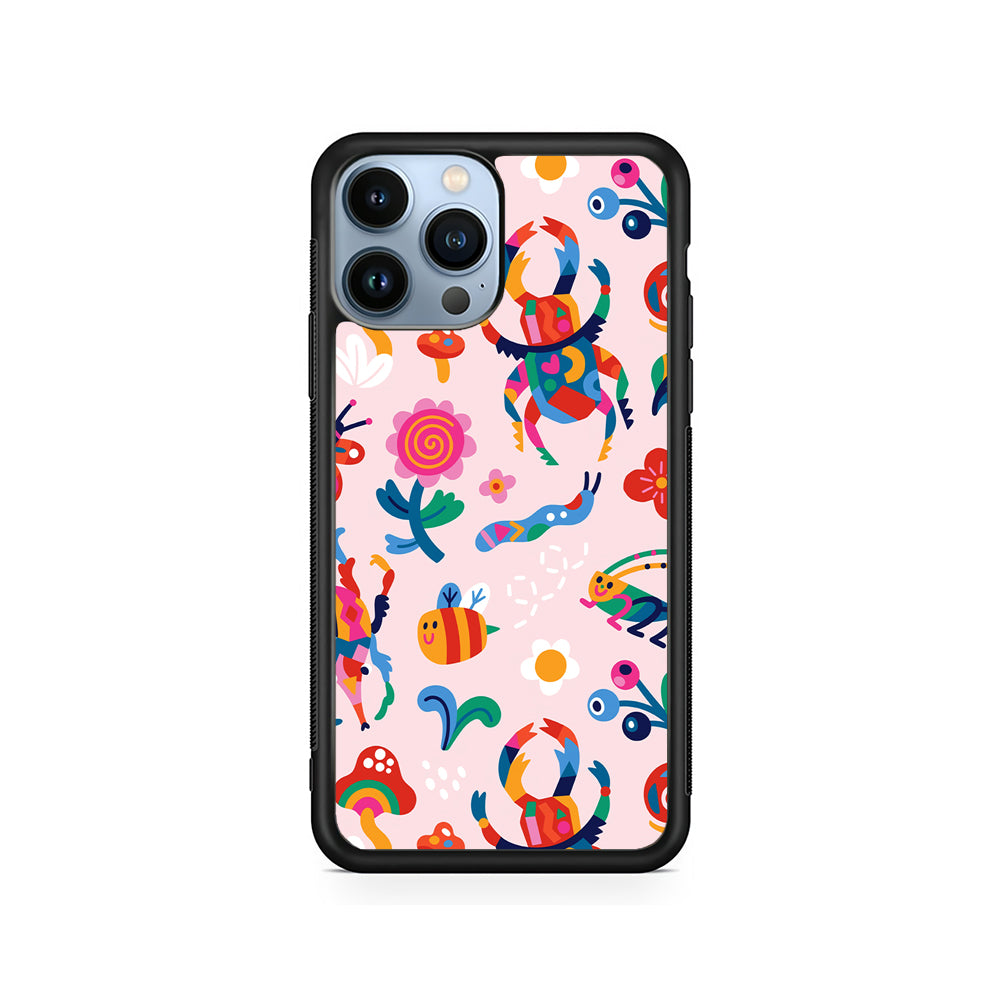 Bug Cartoon Aesthetic iPhone 15 Pro Case