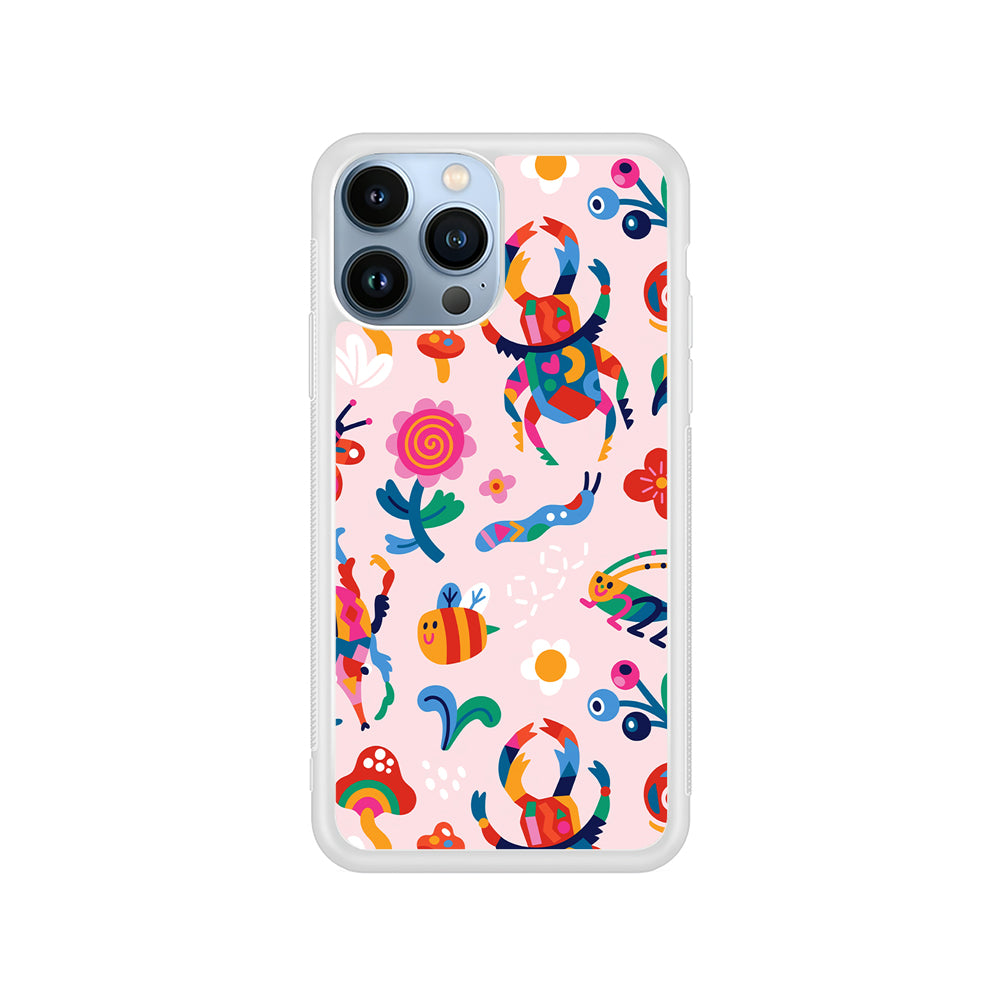 Bug Cartoon Aesthetic iPhone 15 Pro Case