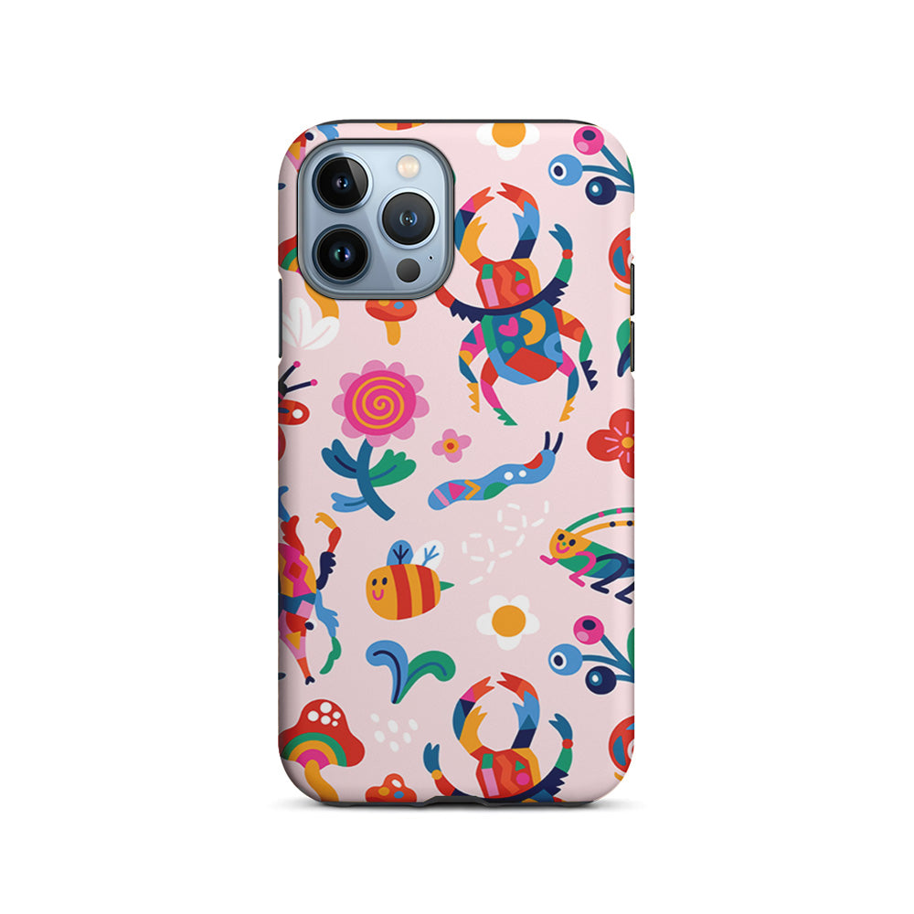 Bug Cartoon Aesthetic iPhone 15 Pro Case