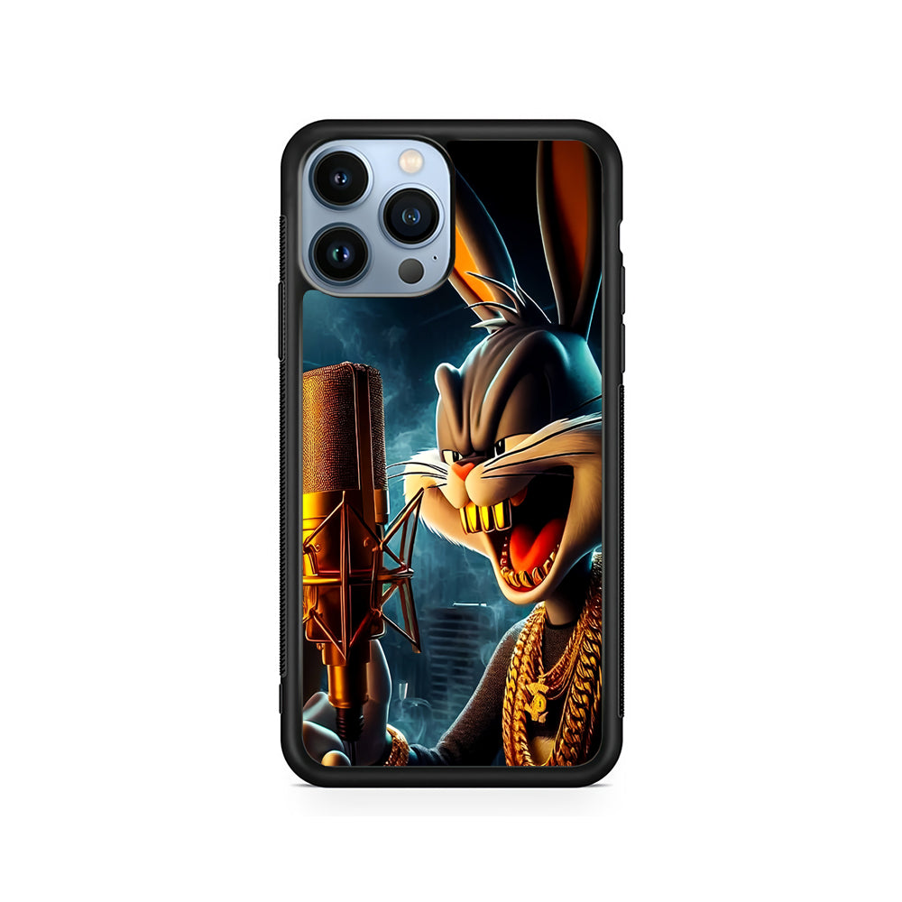 Bugs Bunny The Rapper iPhone 15 Pro Case