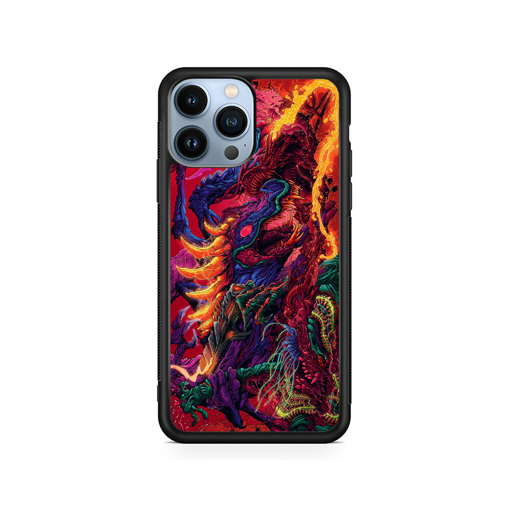 CS GO Hyper Beast Art iPhone 14 Pro Case