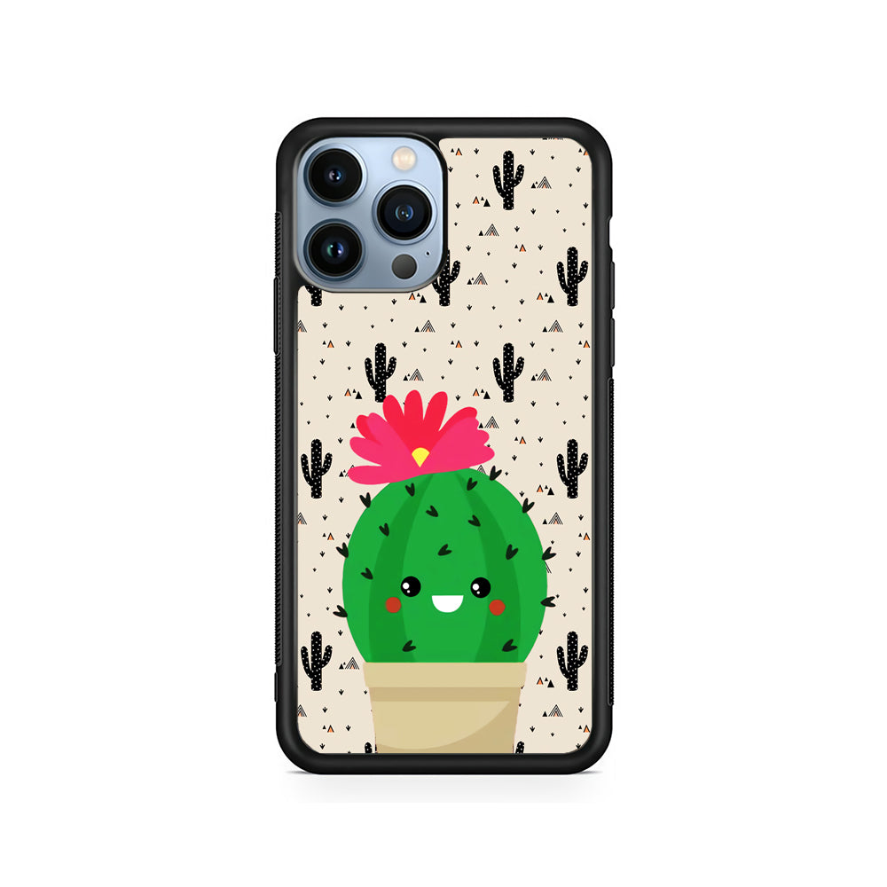 Cactus Tiny Pot iPhone 15 Pro Case