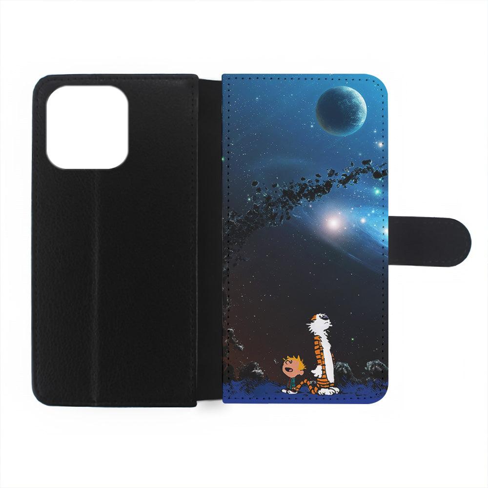 Calvin and Hobbes Galaxy iPhone 15 Pro Case